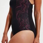 Speedo Women's Calypso Printed Body Shaping Swimsuit Swimming Costume BNWT