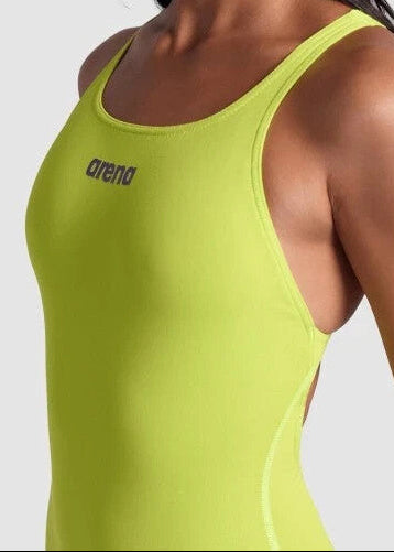 Arena Women's Team Swim Pro Solid Swimsuit Swimming Costume Girls Swimwear BNWT