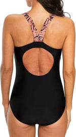 CharmLeaks Women's Padded Racerback Swimsuit Swimming Costume Swimwear BNWT