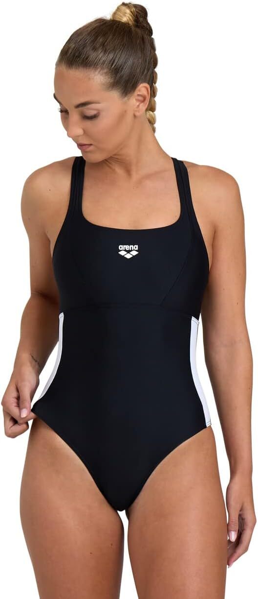 Arena Women's Control Pro Back Panel Swimsuit Swimming Costume BNWT