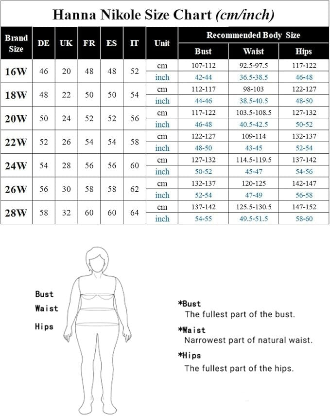 Hanna Nikole Women Tummy Control Tankini Plus Size Two Piece Swimsuit High Waist