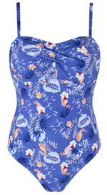 Splash About Soaked Women’s Ladies' Swimsuit Swimming Costume Jungle BNWT