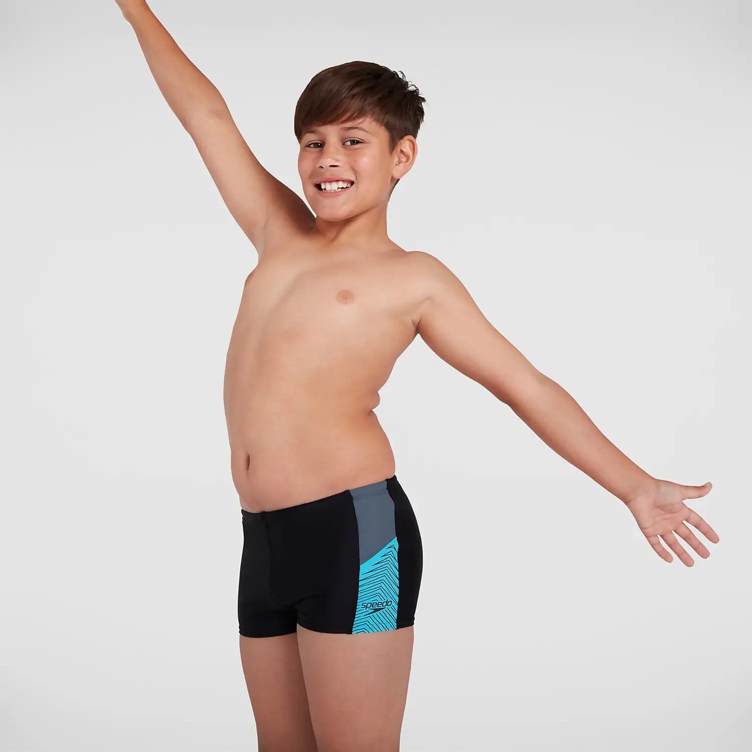 Speedo Boy's Dive Aquashort Swim Shorts Trunks Swimming Costume Swimsuit BNWT