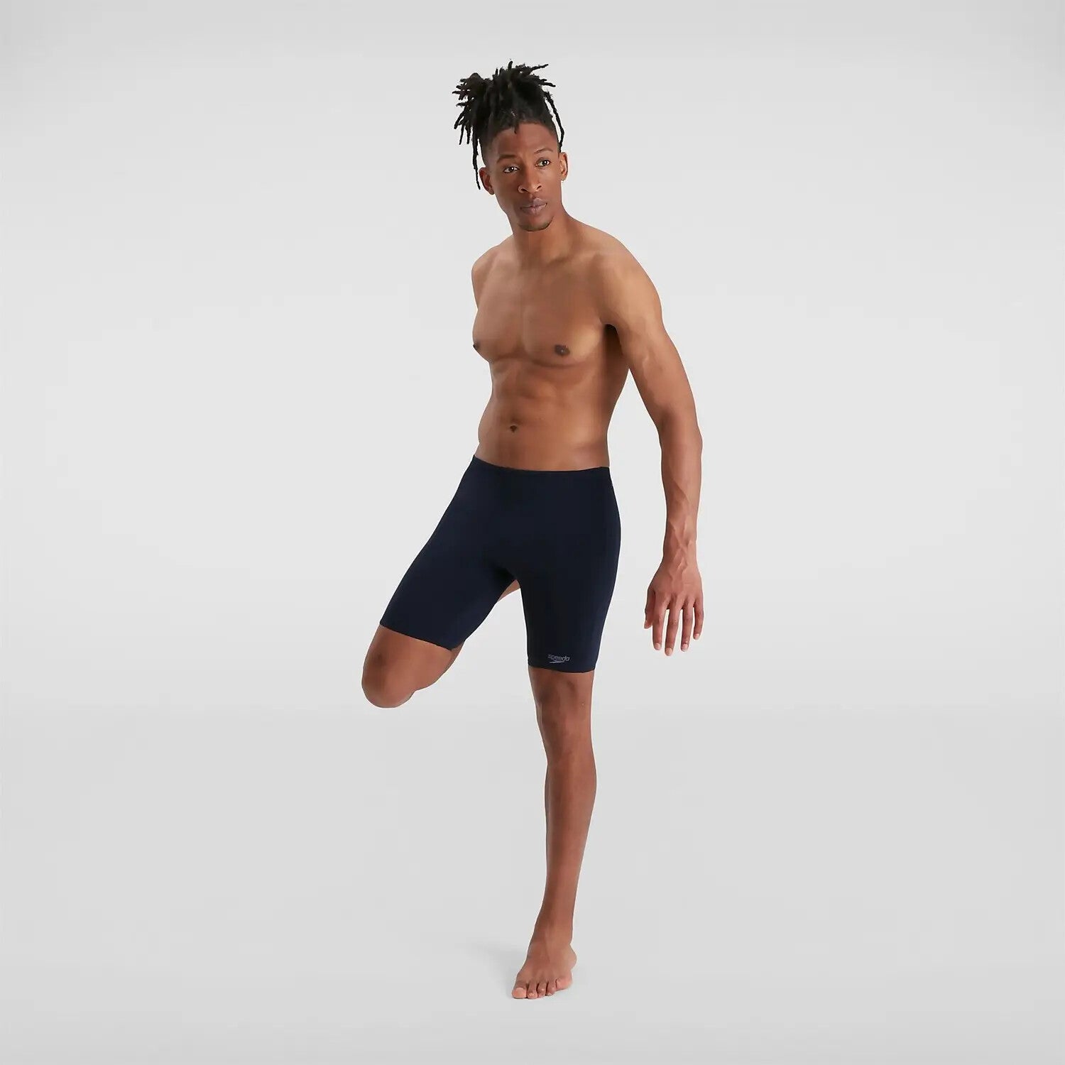 Speedo Men's Eco Endurance+ Jammer Swimsuit Swimming Costume Shorts Navy BNWT