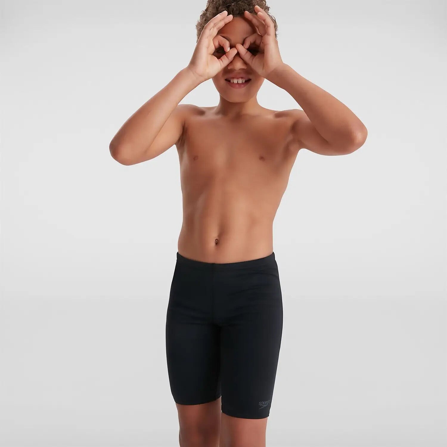 Speedo Boy's Eco Endurance+ Jammer Trunks Swimsuit Swimming Costume Black BNWT