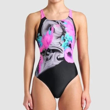 Arena Women's Imaginary Pro Back One Piece Swimsuit Swimming Costume BNWT
