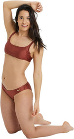 Arena Women's Bralette Solid Burnt Bikini Swimsuit Swimming Costume BNWT