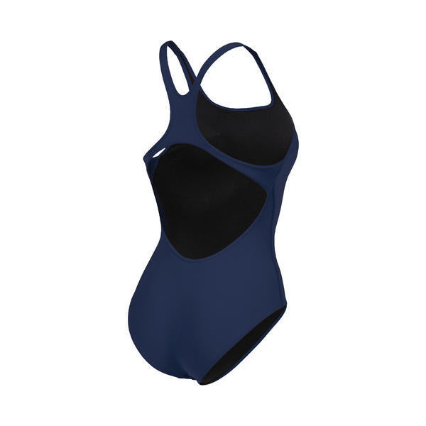 Arena Women's Team Swim Pro Solid Swimsuit Swimming Costume Girls Navy BNWT