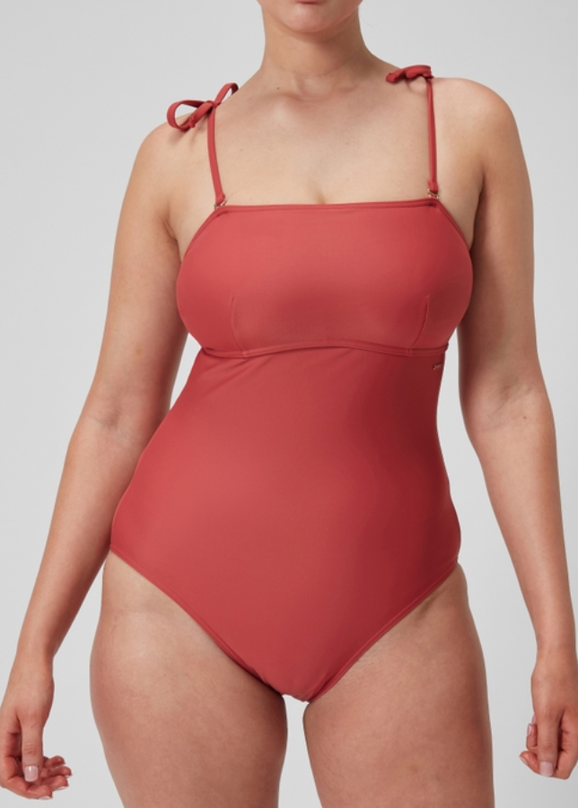 Speedo Women's Shaping Bandeau Swimsuit Swimming Costume Ladies Swimwear BNWT