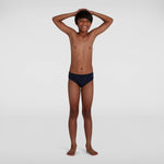 Speedo Boy's Essential Endurance+ Brief Swimsuit Swimming Costume Trunks BNWT