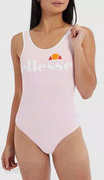 Ellesse Womens Lilly Retro 80's Scoopback Swimsuit Swimming Costume Pool BNWT