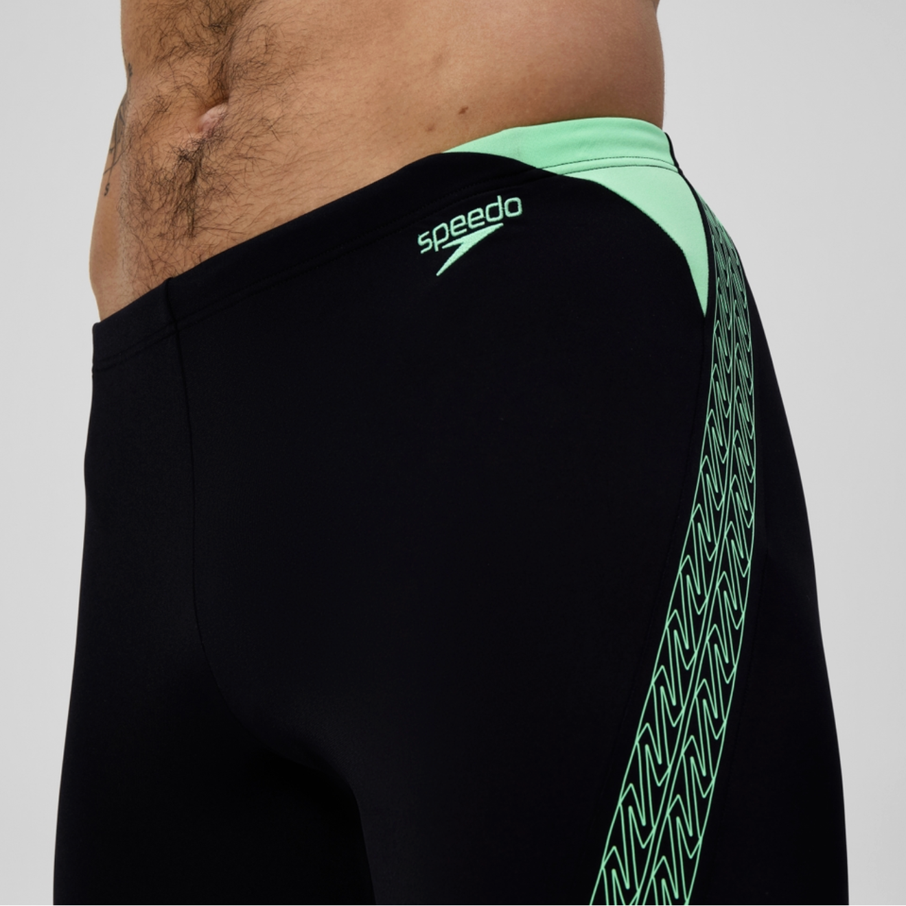 Speedo Men's Hyperboom Splice Jammer Swimsuit Swimming Costume Shorts BNWT
