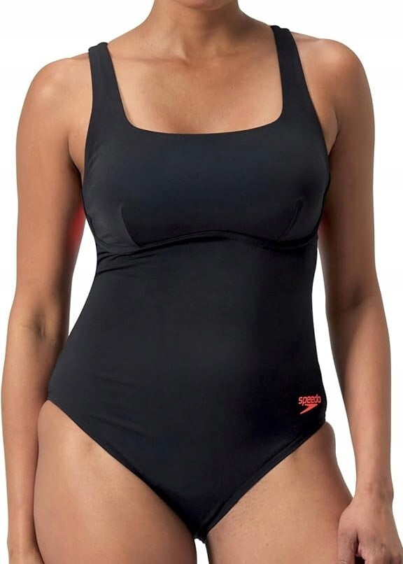 Speedo Women's Flex Band Swimsuit with Swim Bra Swimming Costume BNWT