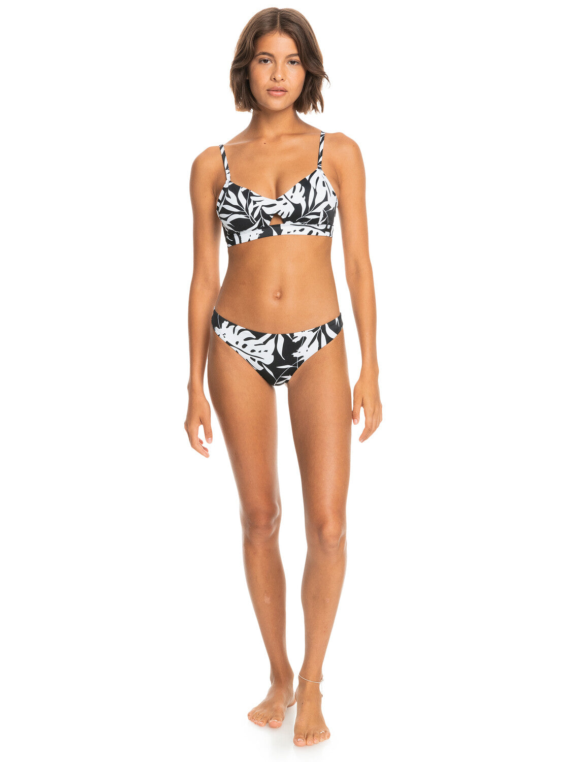 Roxy Women's Love The Baja Bikini Bottoms Surf Beach Swimsuit Cheeky BNWT
