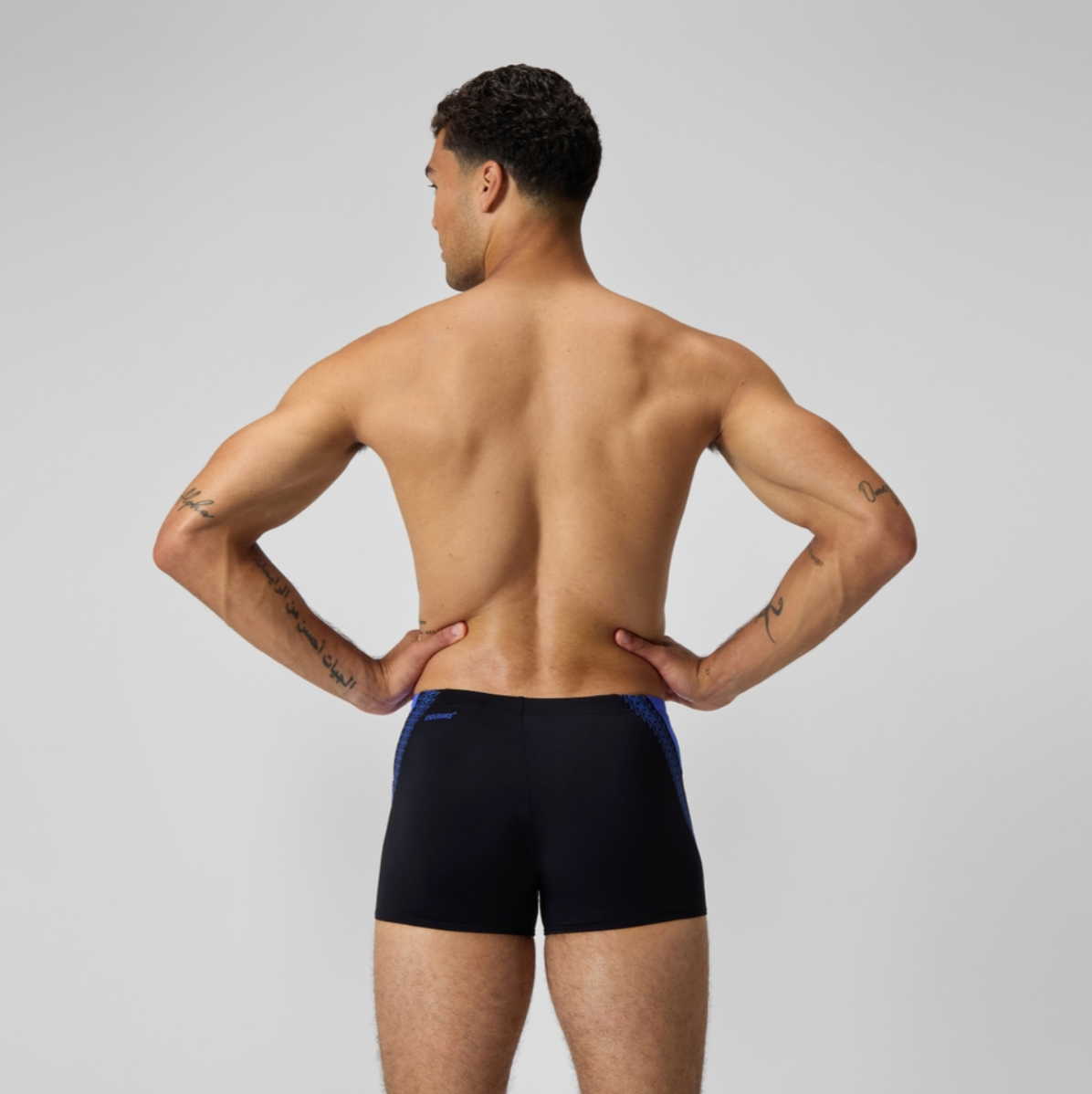 Speedo Men's Hyperboom Splice Aquashort Swimsuit Swimming Costume Trunks BNWT