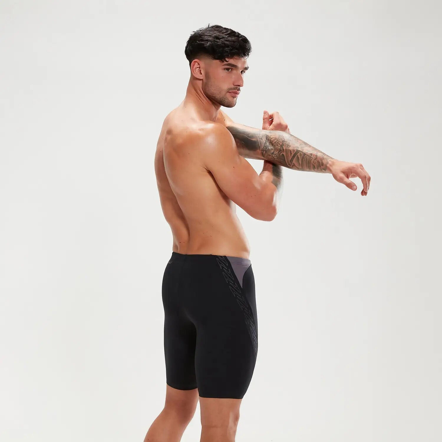 Speedo Men's Hyperboom Splice Jammer Swimsuit Swimming Costume Shorts BNWT