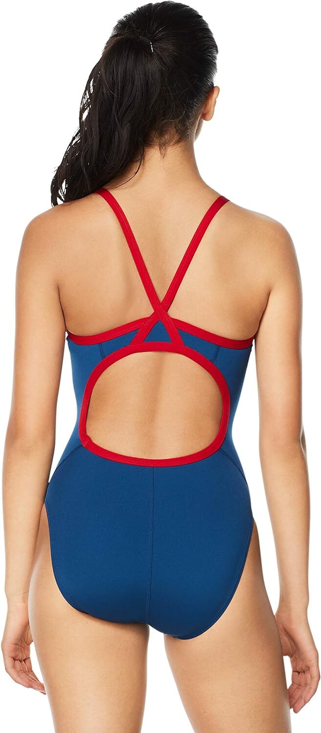 Speedo Women's Endurance+ Flyback Competitive Training Swimsuit Swimming Costume