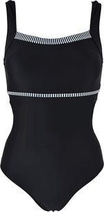 Splash About Soaked Women’s Ladies' Swimsuit Swimming Costume Monochrome BNWT