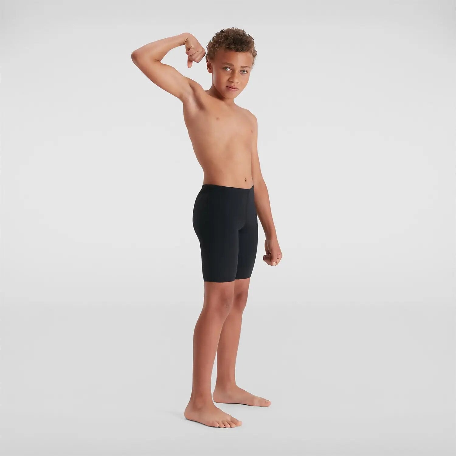 Speedo Boy's Eco Endurance+ Jammer Trunks Swimsuit Swimming Costume Black BNWT