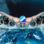 TSHAOUN 2 Pack Classic Silicone Swim Cap Swimming Hat Adults Men Women BNWT