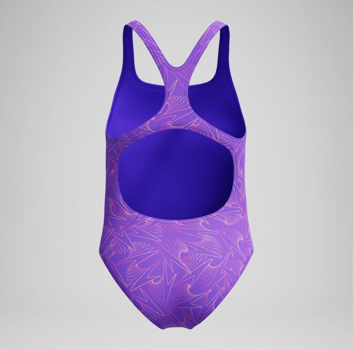 Speedo Girls Hyperboom Allover Medalist Swimsuit Swimming Costume Junior BNWT