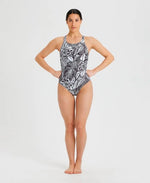 Arena Women's Tropical Print Swim Pro Back Swimsuit Swimming Costume BNWT