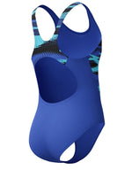 Speedo Girl's Hyperboom Splice Muscleback Swimsuit Swimming Costume Junior BNWT