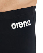 Arena Men's Team Swim Solid Jammer Swimming Trunks Shorts Swimsuit Black BNWT