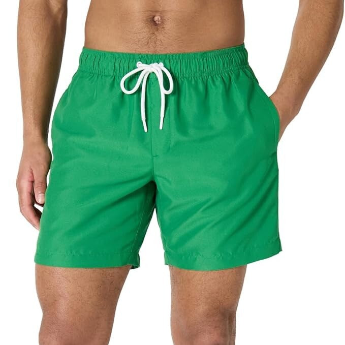 Amazon Essentials Men's 7” Quick Dry Swim Shorts Trunks Swimsuit Swimming BNWT