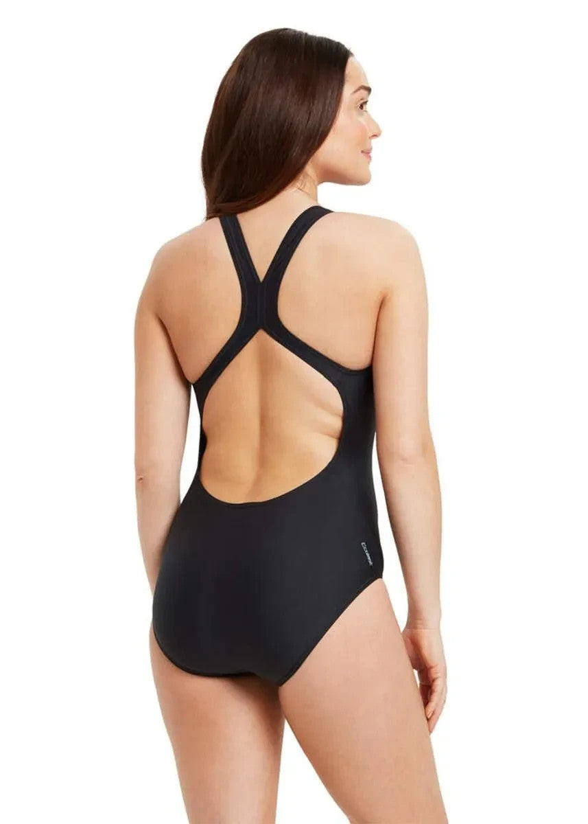Zoggs Women's Cottesloe Flyback Ecolast Swimsuit Swimming Costume BNWT