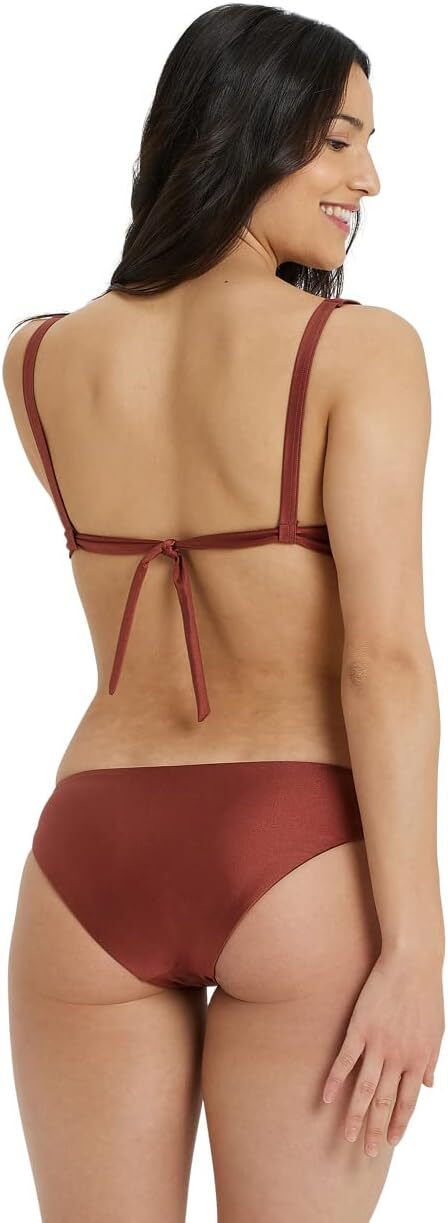 Arena Women's Bralette Solid Burnt Bikini Swimsuit Swimming Costume BNWT