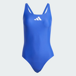 Adidas Women's 3 Bars Logo One Piece Swimsuit Swimming Costume JE1918 BNWT