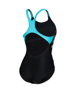Arena Women's Pro Back Graphic B Swimsuit Swimming Costume Ladies BNWT
