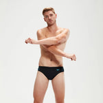 Speedo Men's Hyperboom Splice 7cm Brief Swimming Costume Swimsuit Briefs BNWT