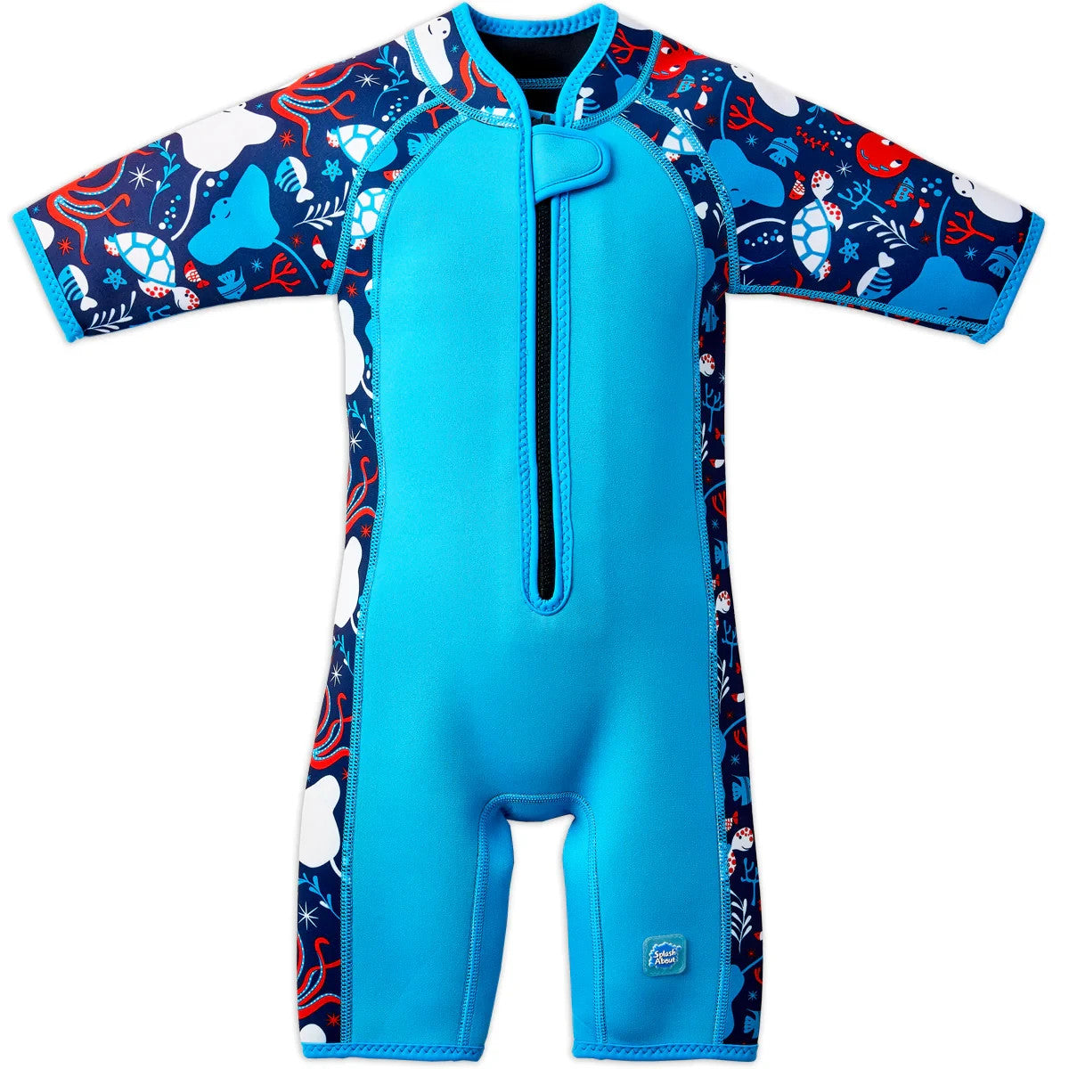 Splash About Shorty Wetsuit Under The Sea Swimsuit Toddler Kids Girls Boys BNWT