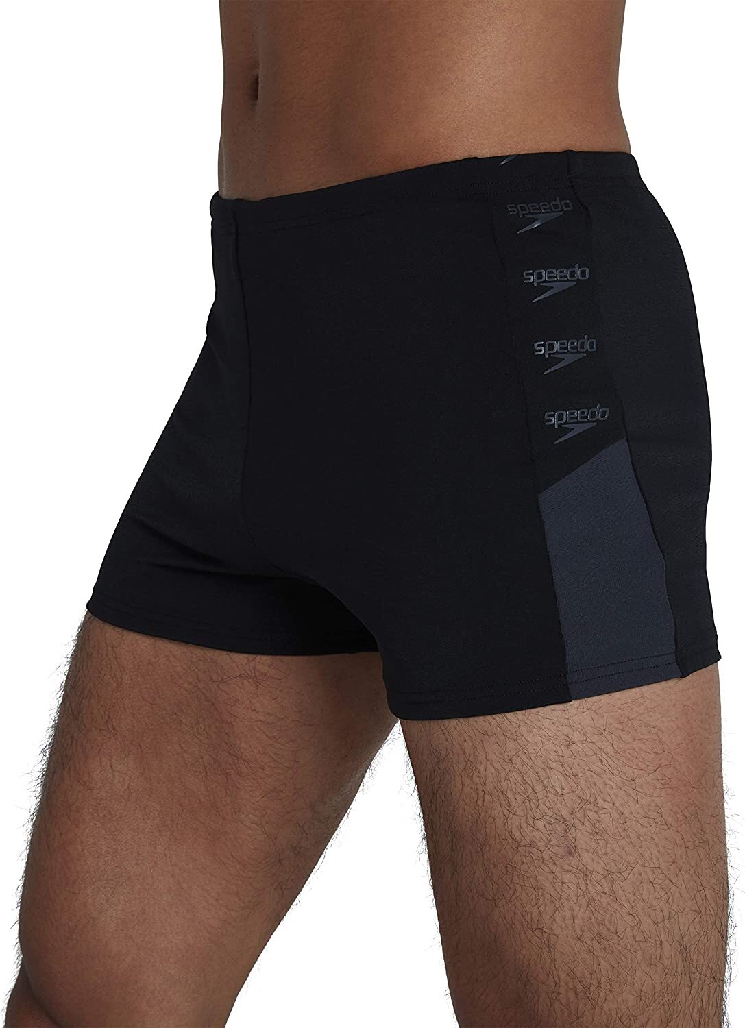 Speedo Men's Boom Logo Splice Aquashort Swimsuit Swimming Costume BNWT
