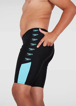 Speedo Boy's Boom Logo Splice Jammer Swimsuit Swimming Costume Shorts BNWT