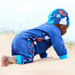 Splash About Baby Wetsuit - Warm In One Baby And Toddler - Under The Sea - BNWOT