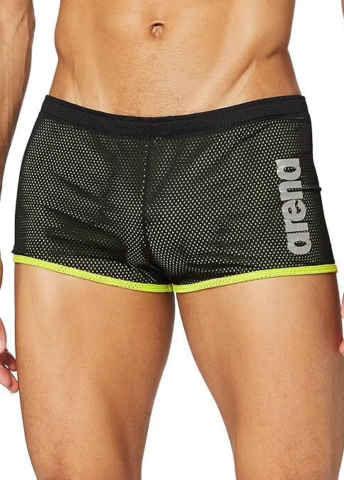 Arena Men's Square Cut Drag Suit Shorts Swimsuit Swimming Costume Training BNWT