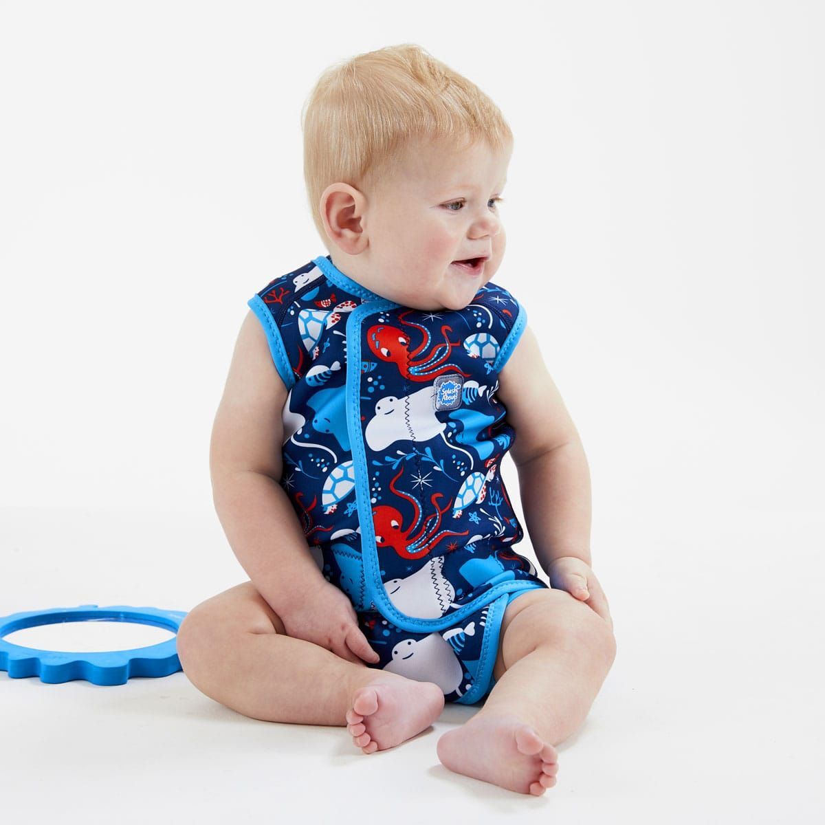 Splash About Baby Wetsuit Babywrap Neoprene Baby and Toddler Under The Sea BNWT