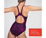 Speedo Women's Boom Allover Muscleback Swimsuit Swimming Costume BNWT