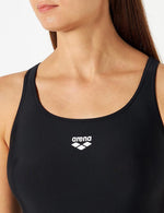 Arena Women's Dynamo One Piece Swimsuit Swimming Costume Swimwear Black BNWT
