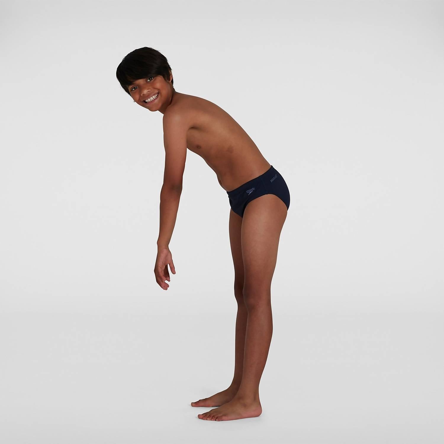 Speedo Boy's Essential Endurance+ Brief Swimsuit Swimming Costume Trunks BNWT