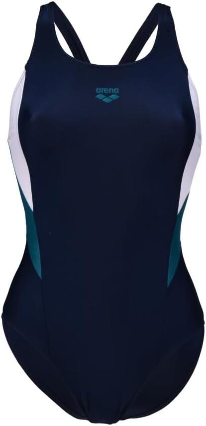 Arena Women's V Back Panel One Piece Swimsuit Swimming Costume BNWT