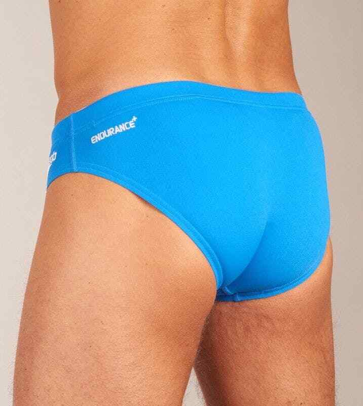Speedo Men's Endurance+ 7cm Brief Swimsuit Swimming Costume Blue BNWT