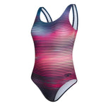 Speedo Women's Digital Placement U-Back Swimsuit Swimming Costume BNWT
