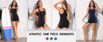 CharmLeaks Women's Boyleg Legsuit Racerback Swimsuit Swimming Costume BNWT
