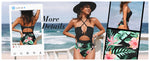 Cupshe Women's Plunge Cut-Out Criss Cross Swimsuit Swimming Costume BNWT