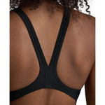 Arena Women's Dynamo One Piece R Swimsuit Swimming Costume Swimwear Black BNWT