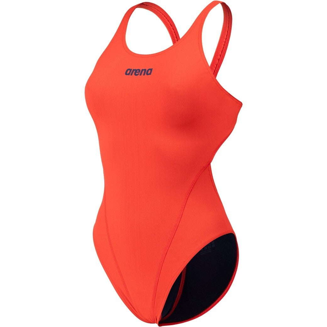 Arena Women's Team Swim Tech Solid Swimsuit Swimming Costume Girls Swimwear BNWT